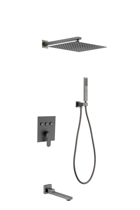 Three Functions Wall Mounted Shower Set