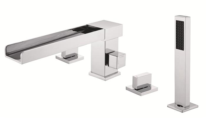 Shower and Bath Faucet Set