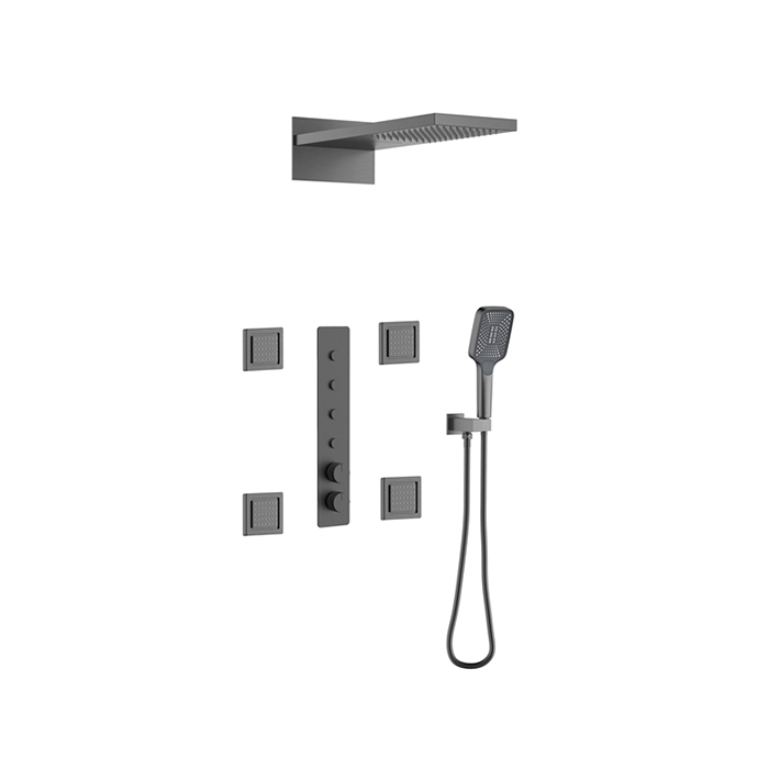 Concealed Constant Temperature Four Function Shower