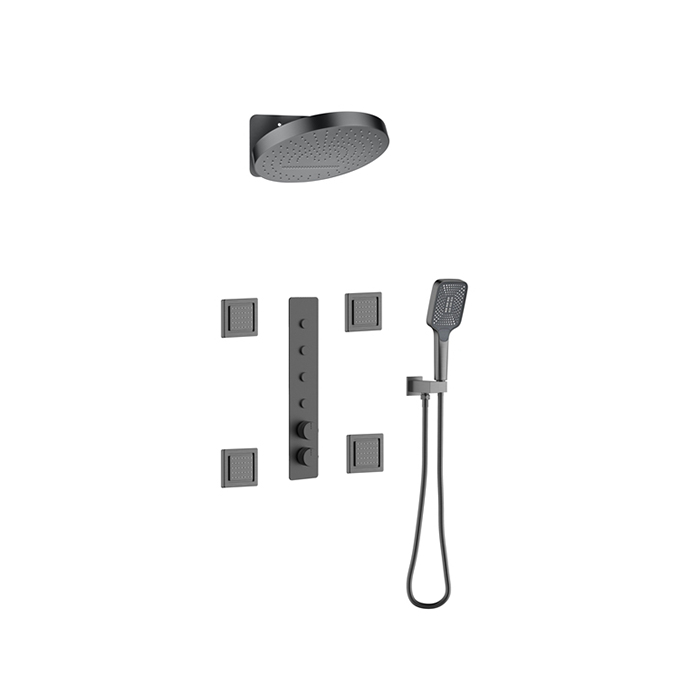 Concealed Constant Temperature Four Function Shower System