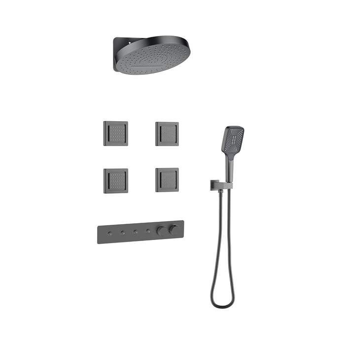 Concealed Thermostatic Bathroom Shower Set