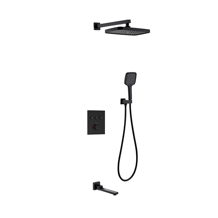 Modern Thermostatic Electric Concealed Shower