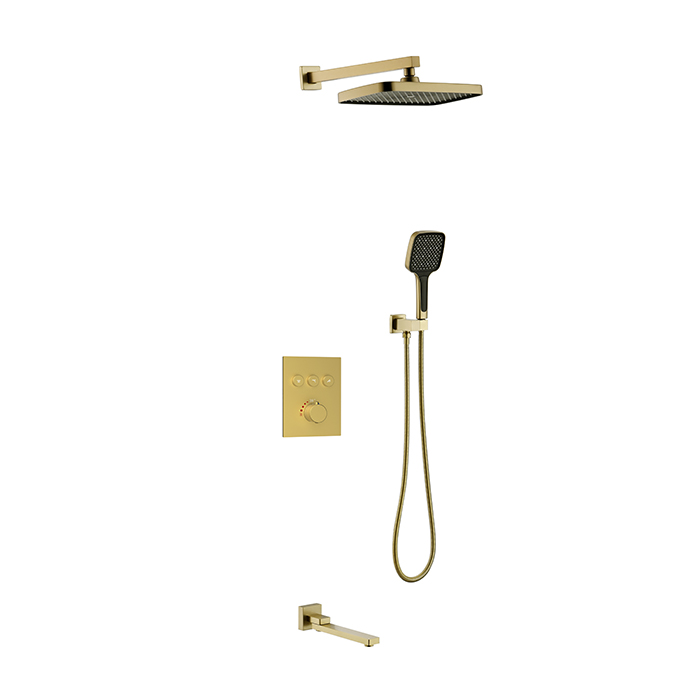 Modern Thermostatic Electric Concealed Shower