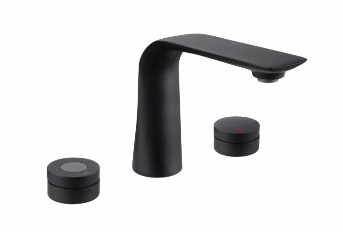 Three Hole Bath and Basin Tap Set